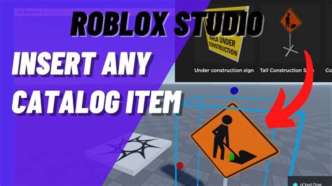 How To Put Catalog Items In Roblox Studio
