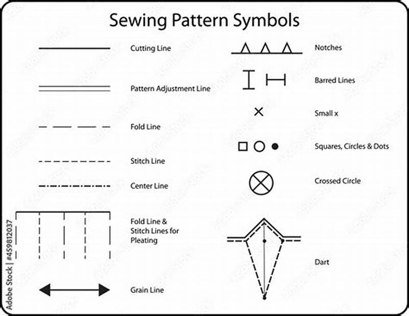 How To Read Sewing Pattern Symbols