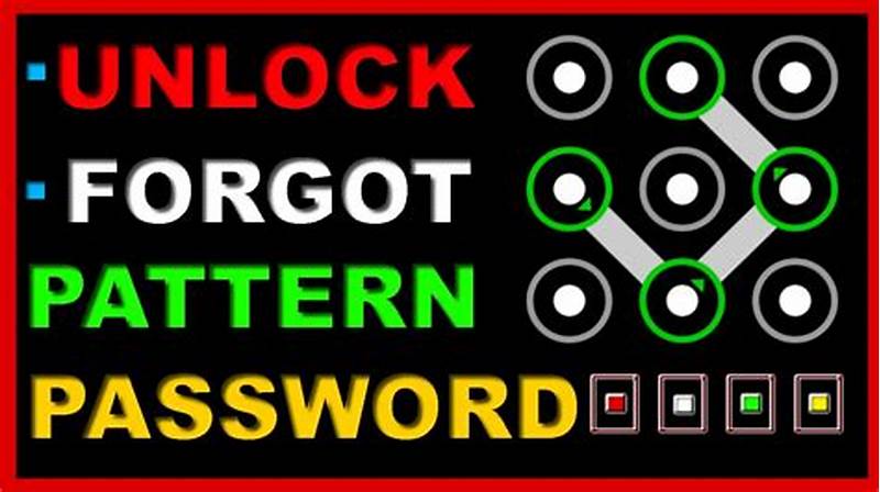 How To Remember Your Pattern Password