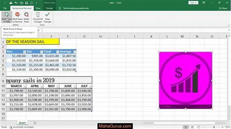 How To Remove Background In Excel Chart