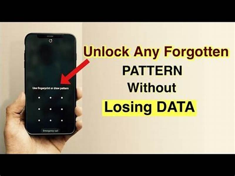 How To Remove Pattern Without Losing Data