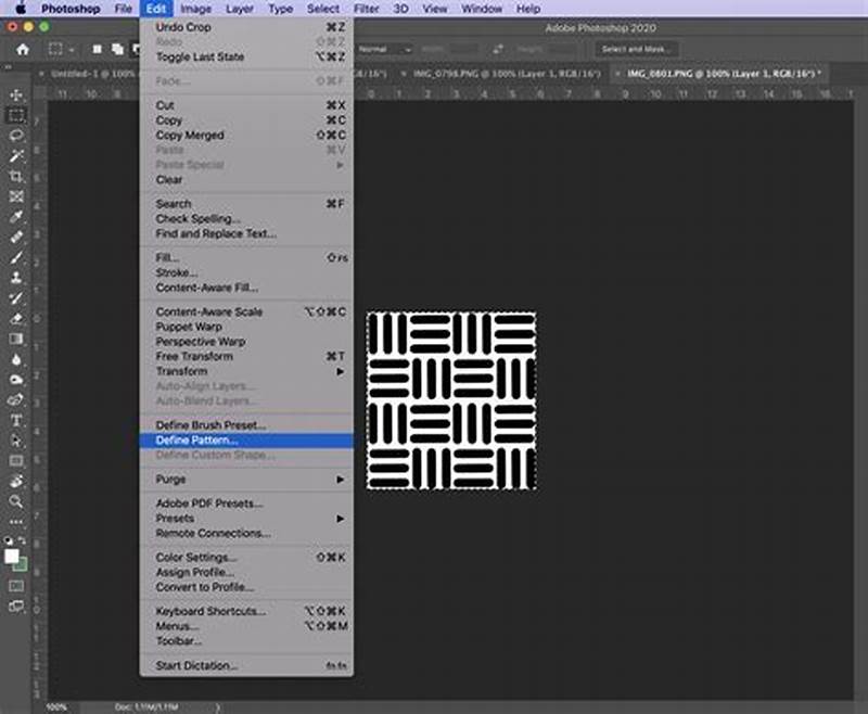 How To Rotate A Pattern In Photoshop