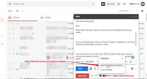 How To Save Email As Template