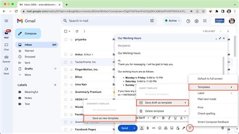 How To Save Email Templates In Gmail