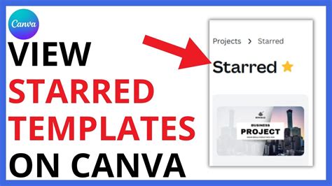 How To See Starred Templates On Canva