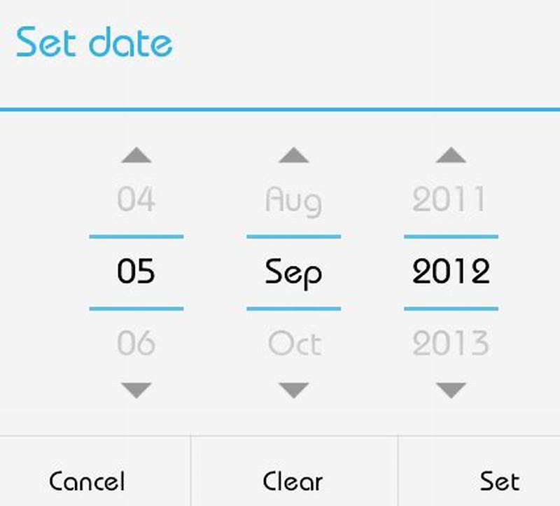 How To Set Calendar Date In Android