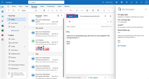 How To Setup A Template In Outlook