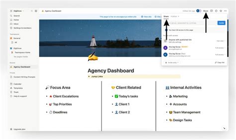 How To Share Notion Template