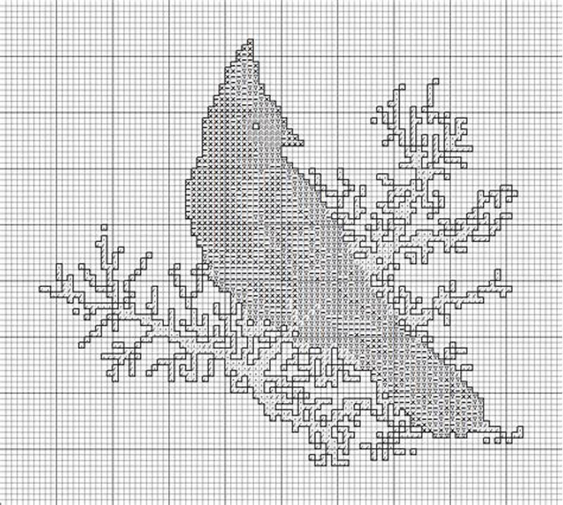 How To Transfer Counted Cross Stitch Pattern