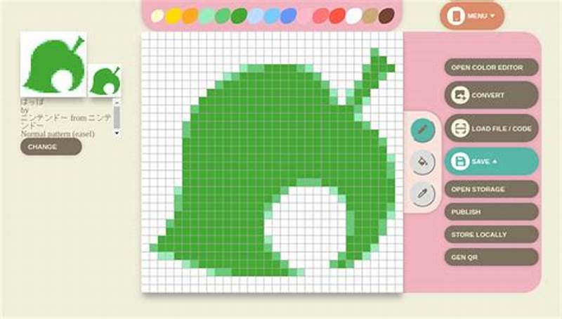 How To Use Animal Crossing Pattern Tool