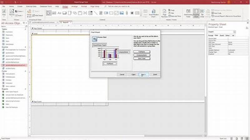 How To Use Chart Wizard In Access
