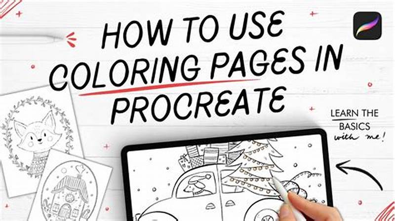 How To Use Coloring Pages In Procreate