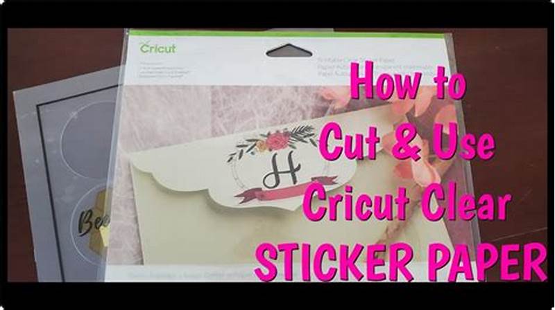 How To Use Cricut Printable Sticker Paper