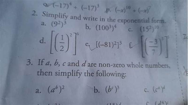 How To Write 100 In Exponential Form