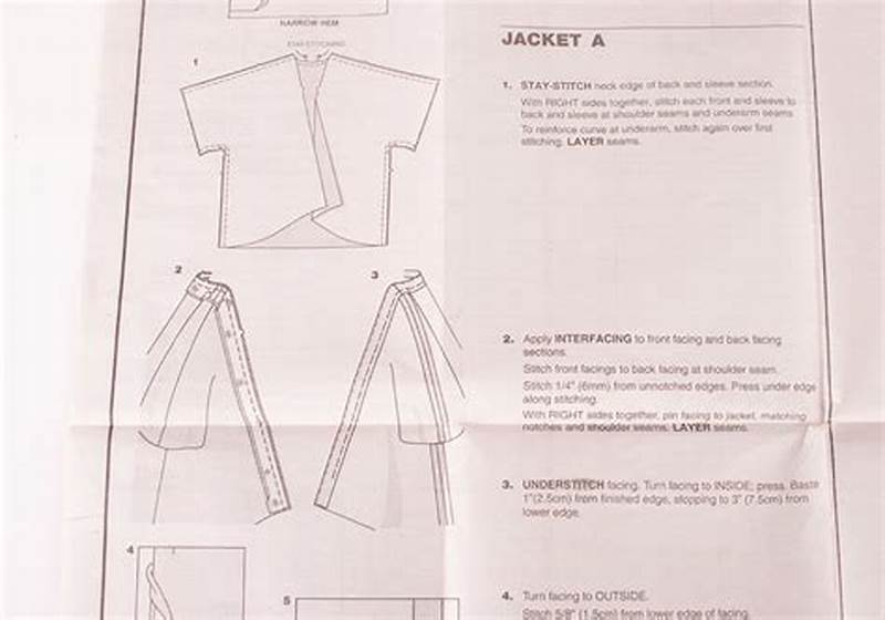 How To Write A Sewing Pattern