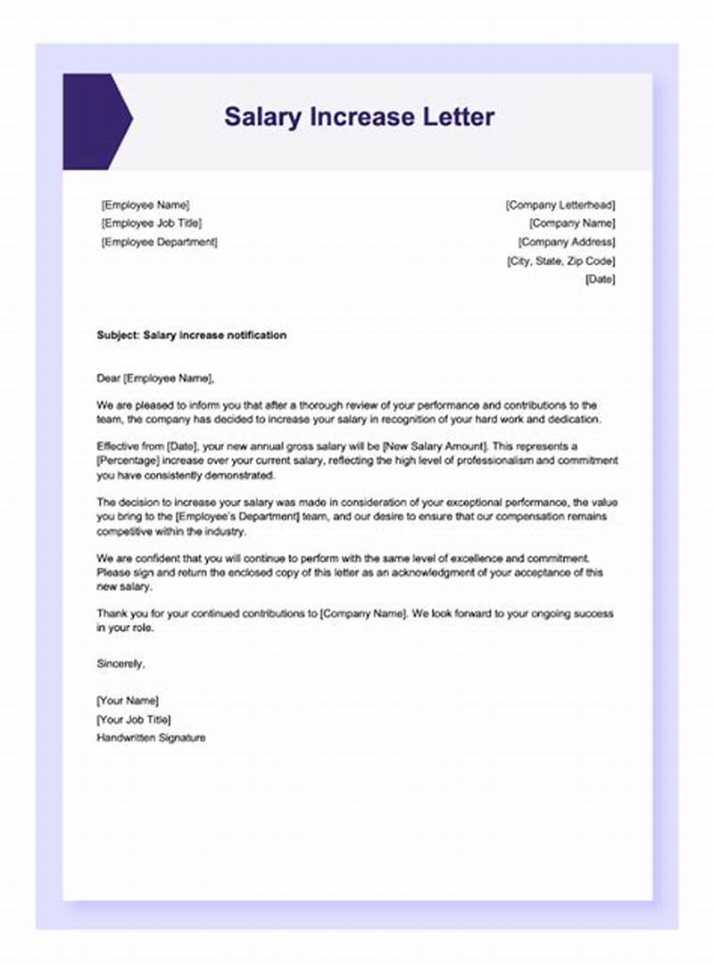 How To Write Email For Increasing Salary