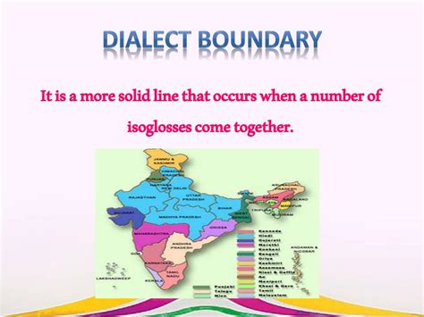 How a dialect boundary is determined