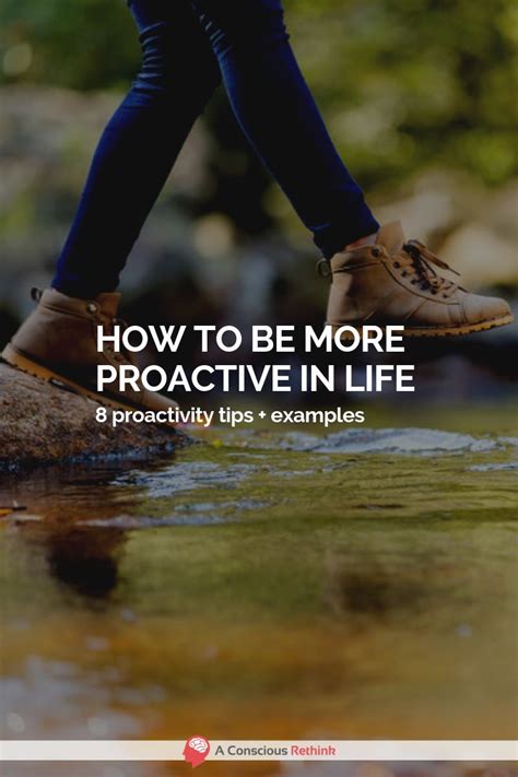 How can I be proactive in life