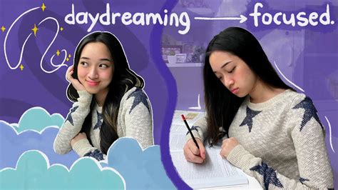 How can I control daydreaming while studying