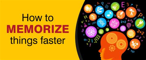 How can I memorize faster and read