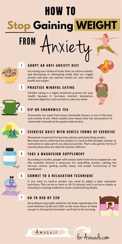 How can I stop gaining weight from stress