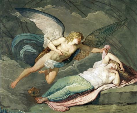 How did Cupid fall in love with Psyche