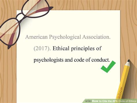 How do I cite the APA Code of Ethics 2017