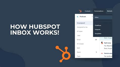 How do I connect my inbox to HubSpot