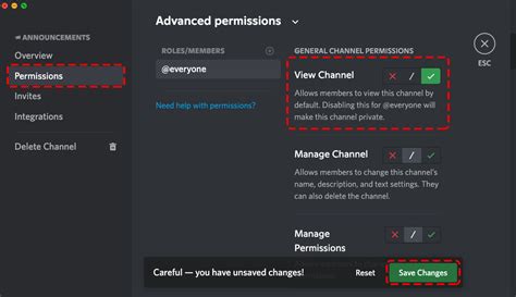How do I get a permanent invitation link for discord