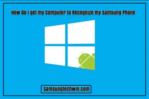 How do I get my Mac to recognize my Android phone