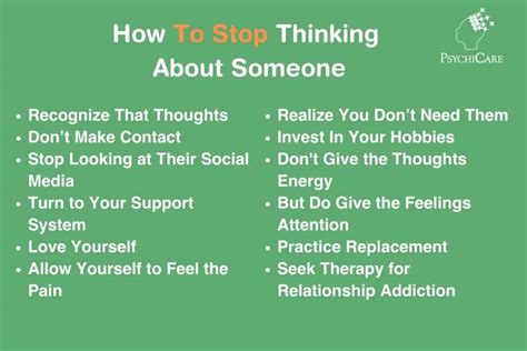 How do I stop thinking about a guy