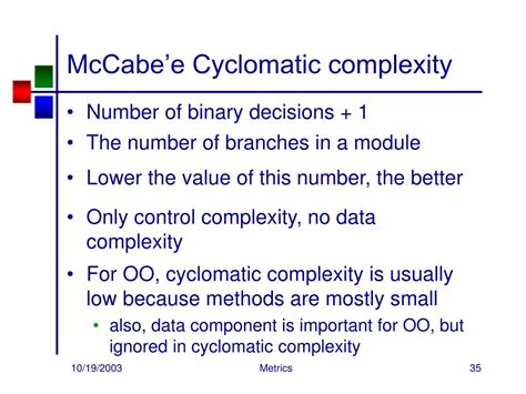 How do you calculate McCabe s cyclomatic complexity example