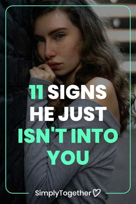 How do you know if a guy isn t into you