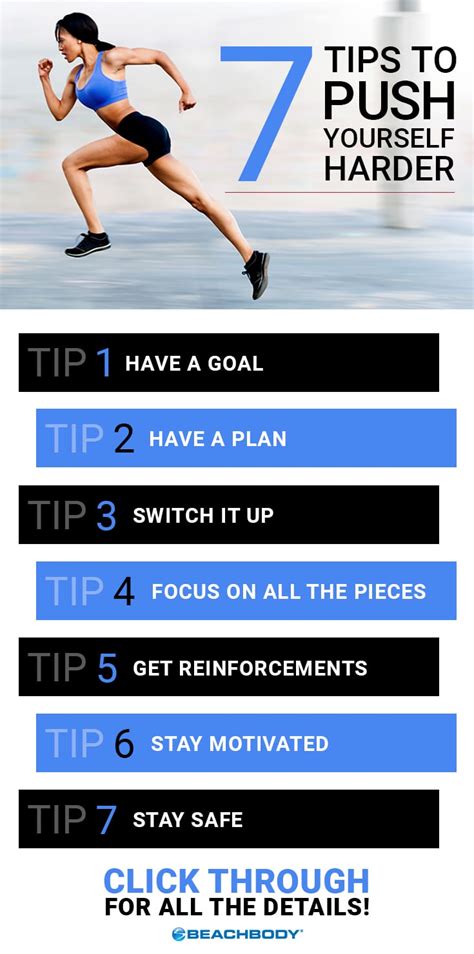 How do you push yourself harder when working out