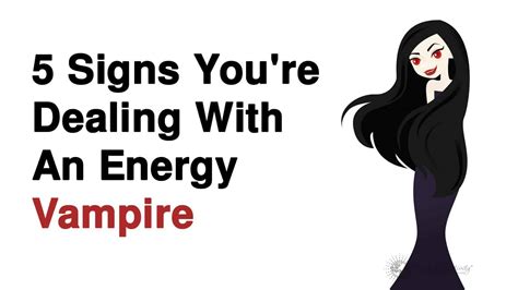 How do you recognize an energy vampire