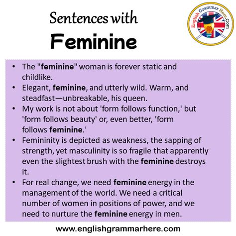 How do you use femininity in a sentence
