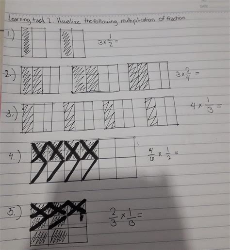 How do you visualize multiplication of fractions Brainly