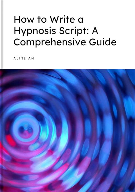 How do you write a good hypnosis script