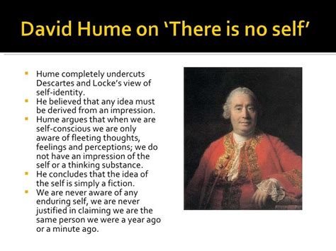 How does Hume explain the self