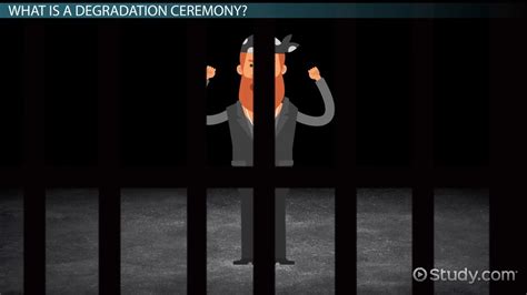 How does degradation ceremony work