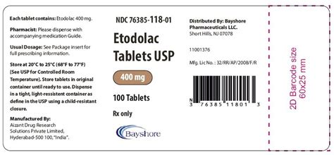 How does etodolac make you feel