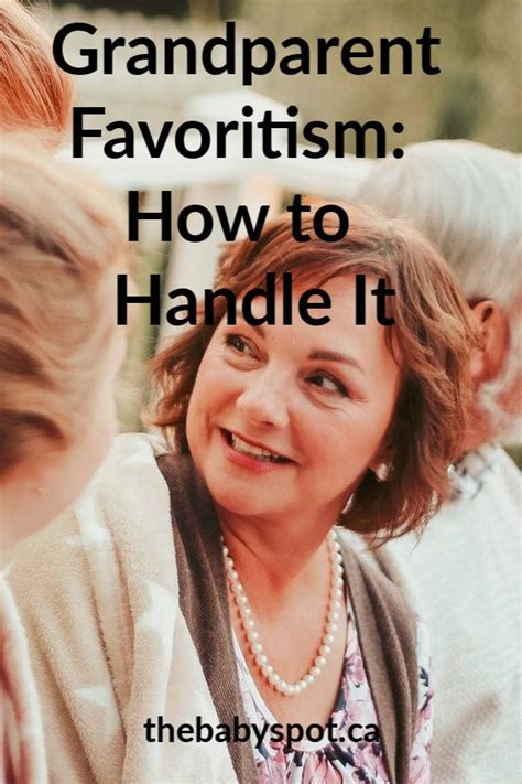 How does grandparent favoritism affect a child