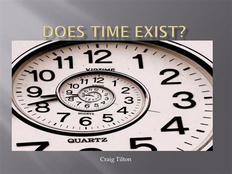 How does time exist