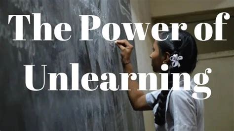 How important is unlearning