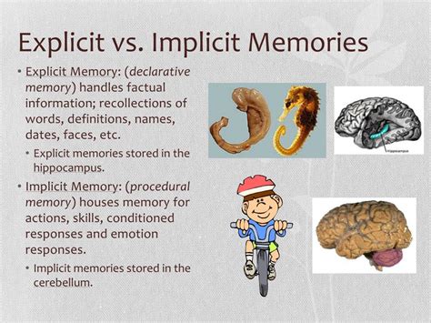 How is implicit memory formed