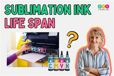 How long is sublimation ink good for