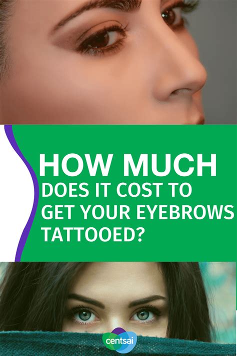 How much does it cost to get permanent eyebrows