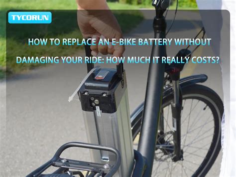 How much does it cost to replace an ebike battery