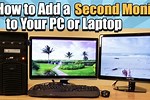 How to Add Second Monitor to Laptop