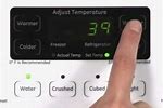 How to Adjust Temperature On a Side by Side GE Refrigerator